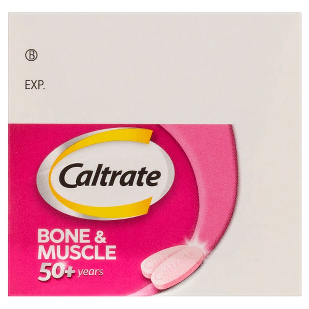 Caltrate Bone & Muscle 50+ Years 60 Tablets x 6