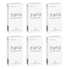 LifeStyles Zero Condoms 10 Pack Bundle of 6
