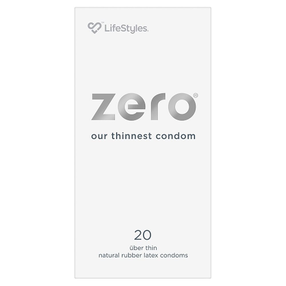 LifeStyles Zero Condoms 20 Pack