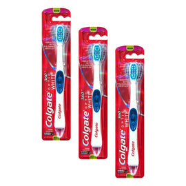 Colgate 360 Optic White Sonic Power Toothbrush Medium Pack of 3