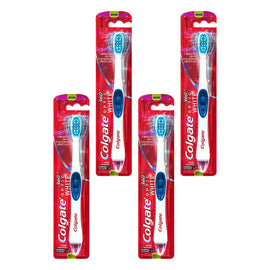 Colgate 360 Optic White Sonic Power Toothbrush Medium Pack of 4