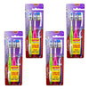 Colgate ZigZag Toothbrush Value Pack Soft 3 Pack Bundle of 4