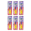 Colgate ZigZag Toothbrush Value Pack Medium 3 Pack Bundle of 6