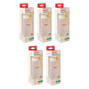 Pigeon Slim Neck PP Bottle 240mL Pack of 5