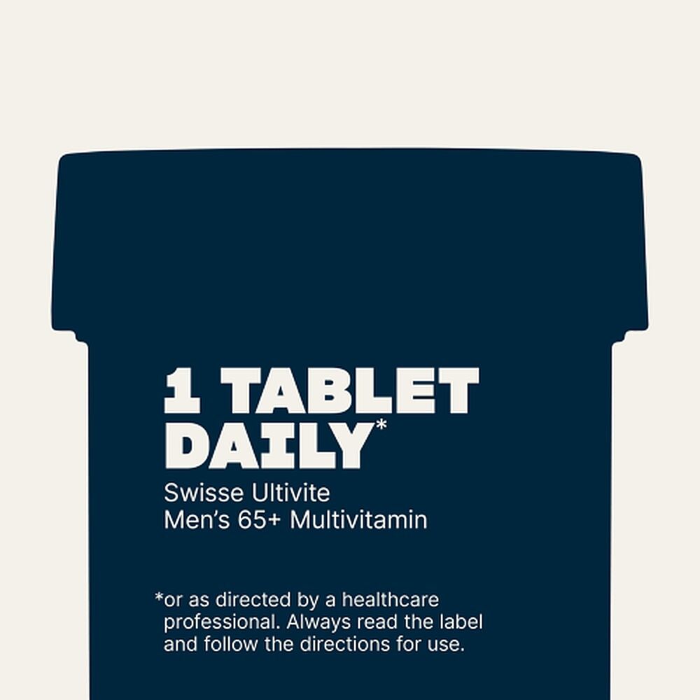 Swisse Ultivite Men's 65+ Multivitamin 60 Tablets