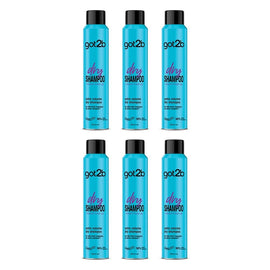 Got2B Dry Shampoo Instant Fresh Up Extra Volume 200mL Pack of 6
