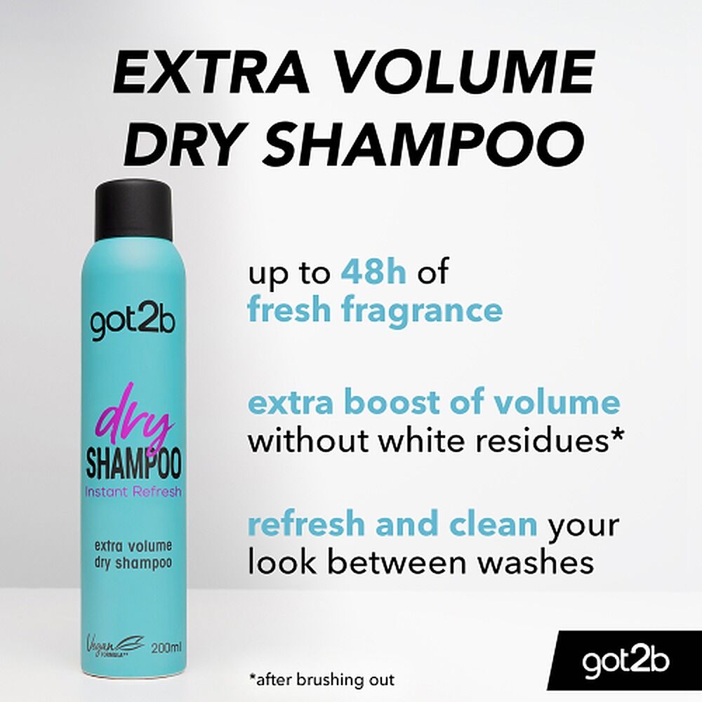 Got2B Dry Shampoo Instant Fresh Up Extra Volume 200mL