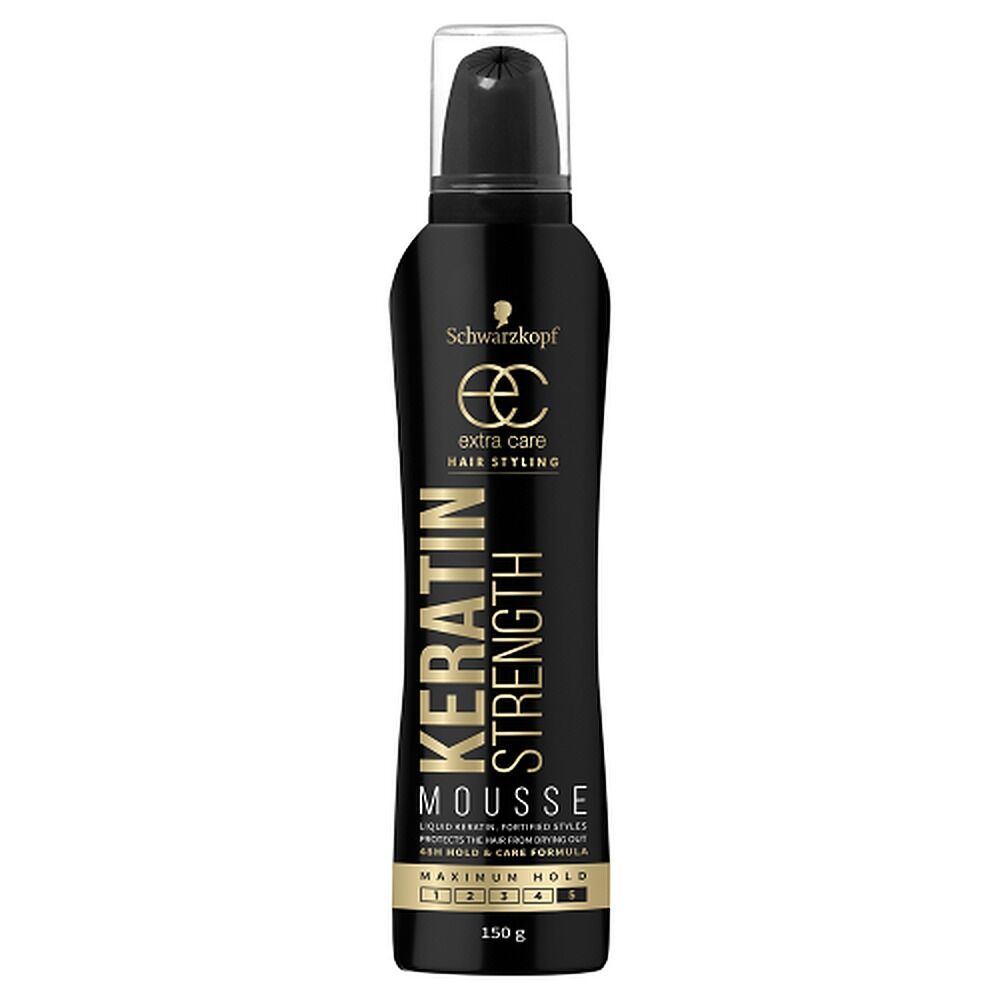Schwarzkopf Extra Care Keratin Strength Styling Mousse 150g