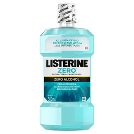 Listerine Zero Mouthwash with Fluoride 500mL