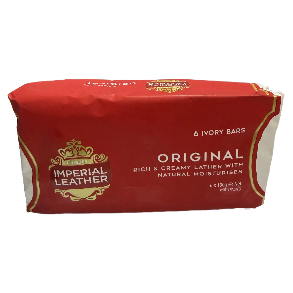 Cussons Imperial Leather Original Soap Bars 2 x 6 Pack 100g