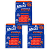 Macks Kids Waterproof Silicone Putty Earplugs 6 Pairs NRR 22dB Bundle of 3