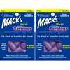 Macks Slim Fit Soft Foam Earplugs 2x 5 Pairs Noise Reduction Rating 31db