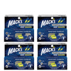Macks Ear Seals 1 Pair with Removable Cord and Case Bundle Pack of 4 NRR 26 dB