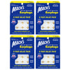 MACKS Pillow Soft Silicone Putty Earplugs 6 Pair 4 Pack Bundle 24 Pairs