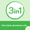 Huggies Thick & Soft Baby Wipes Cucumber & Aloe Vera 80 Pack