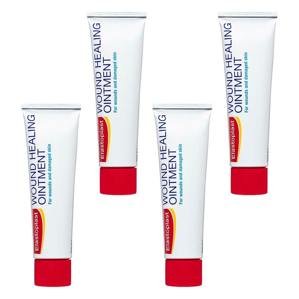 Elastoplast Wound Healing Ointment 50g Pack of 4