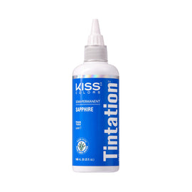 Kiss Tintation Semi-Permanent Hair Colour with Aloe Vera 148ml Sapphire T222