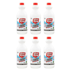 White King Premium Bleach Regular 1.25L x 6 Bundle of 6