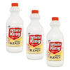White King Premium Bleach Lemon 1.25L x 6 Bundle of 3