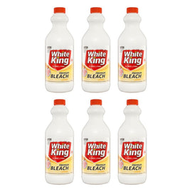 White King Premium Bleach Lemon 1.25L x 6 Bundle of 6