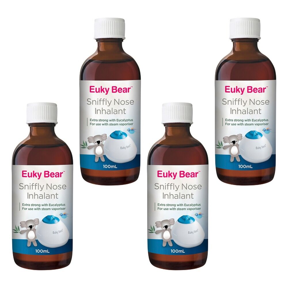 Euky Bear Inhalant 100mL Pack of 4