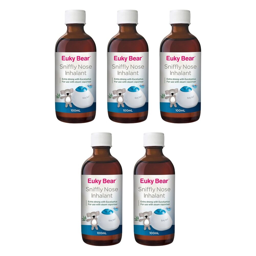 Euky Bear Inhalant 100mL Pack of 5