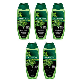Palmolive Men Deep Clean Shower Gel 500mL Pack of 5