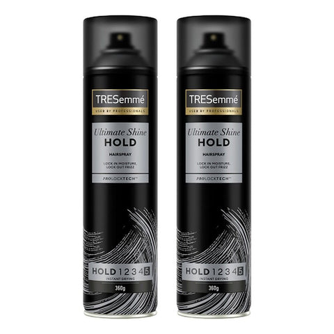 TRESemme Ultimate Hold Platinum Shine Lacquer 360g Pack of 2