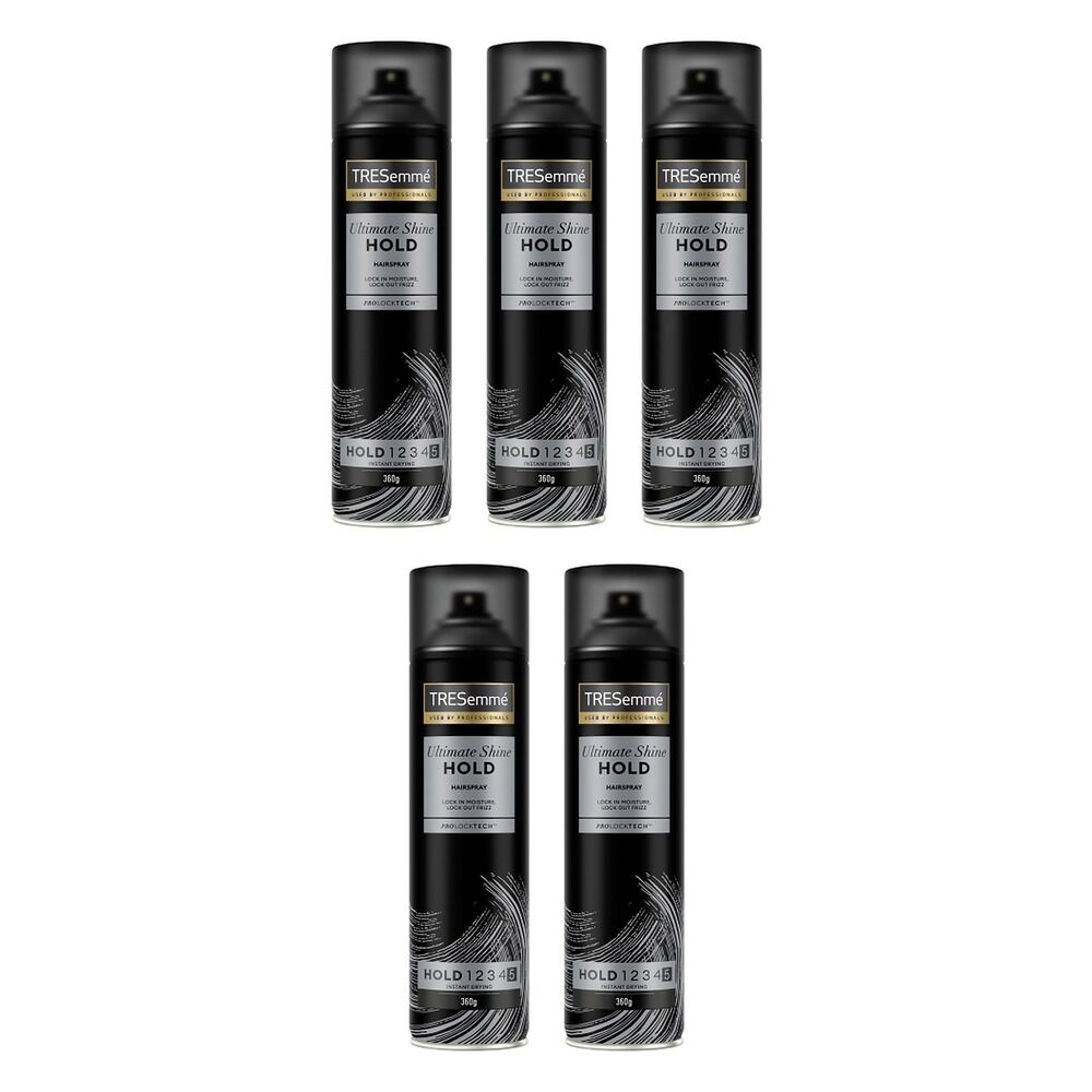 TRESemme Ultimate Hold Platinum Shine Lacquer 360g Pack of 5