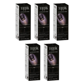 Toppik Hair Building Fibres Black 27.5g Pack of 5