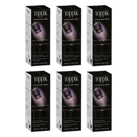 Toppik Hair Building Fibres Black 27.5g Pack of 6