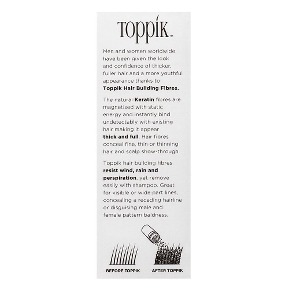 Toppik Hair Building Fibres Black 27.5g