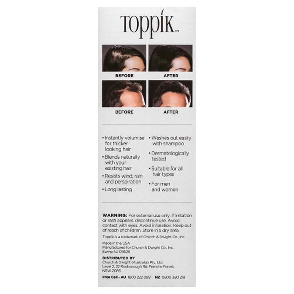 Toppik Hair Building Fibres Dark Brown 27.5g