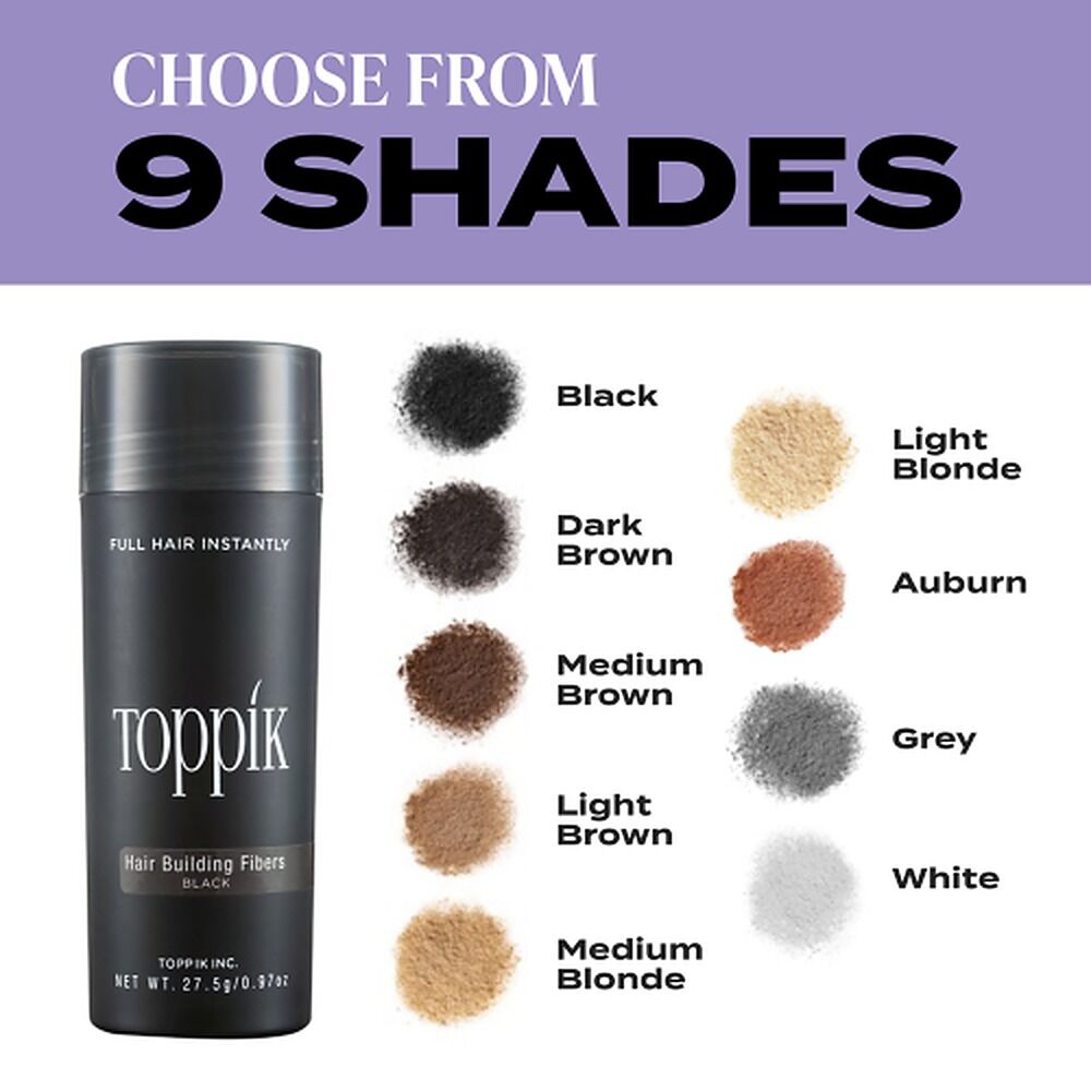 Toppik Hair Building Fibres Dark Brown 27.5g