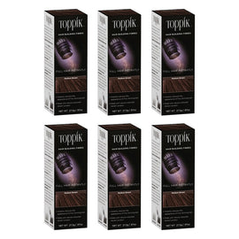 Toppik Hair Building Fibres Medium Brown 27.5g Pack of 6