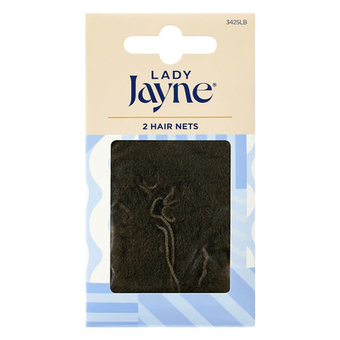 Lady Jayne Light Brown Hair Nets 2 Pack