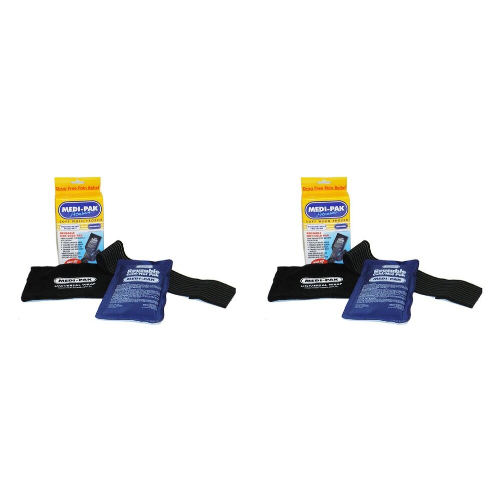 Medi-Ice Pak Universal Hot & Cold Wrap Pack of 2