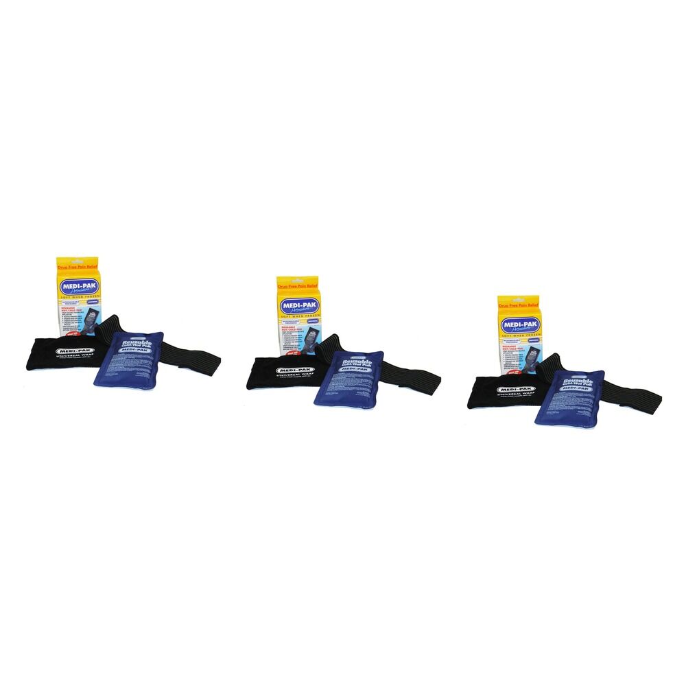 Medi-Ice Pak Universal Hot & Cold Wrap Pack of 3