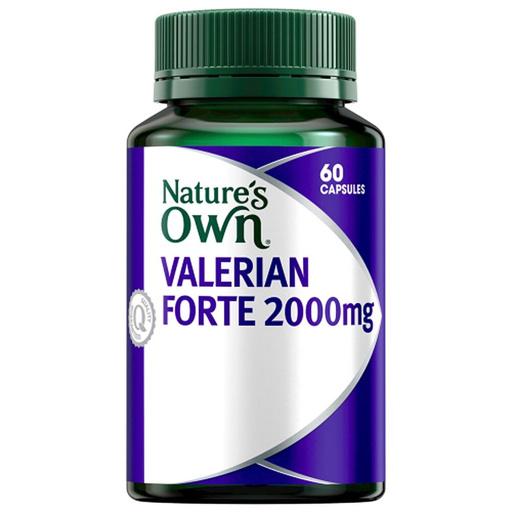 Nature's Own Valerian Forte 2000mg 60 Capsules