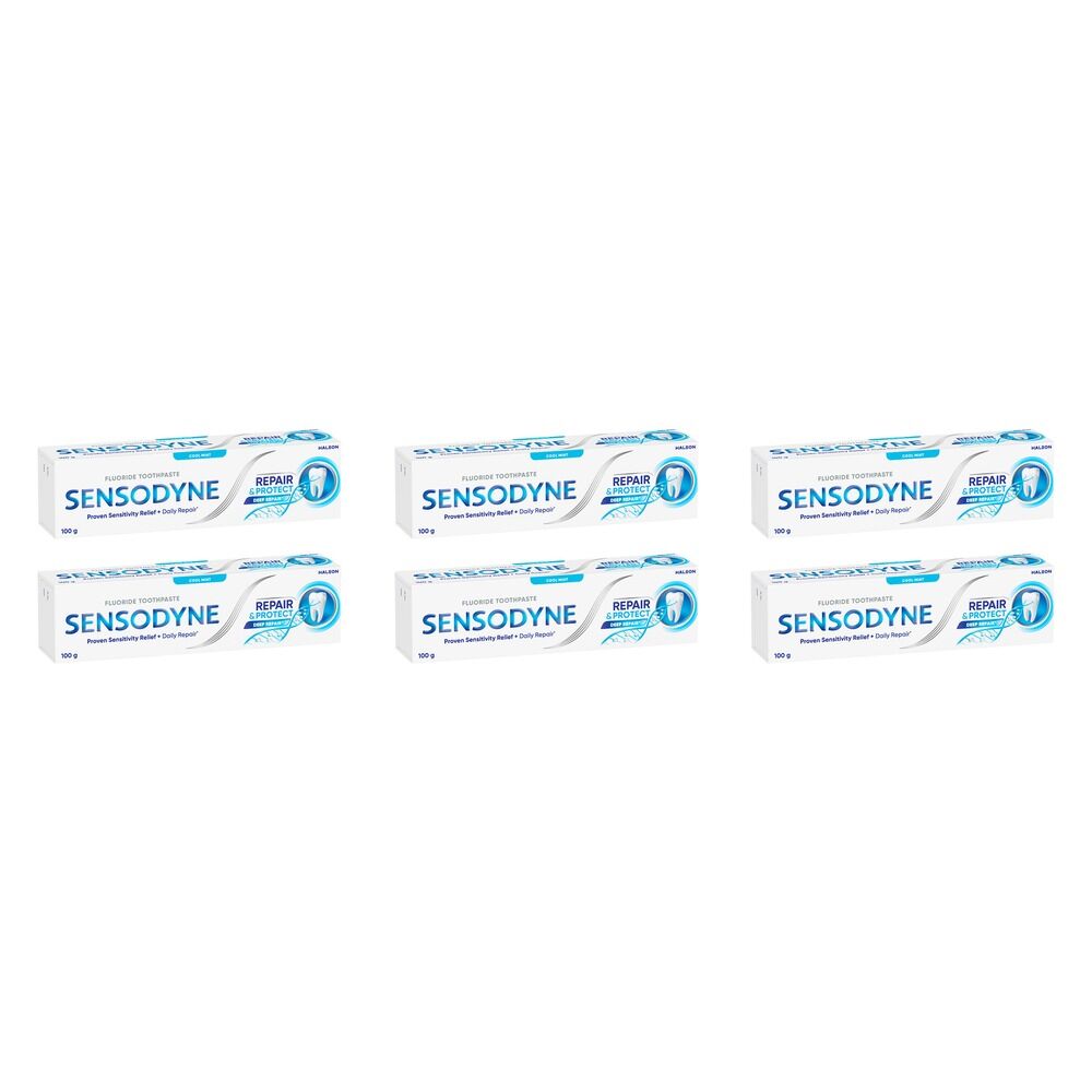 Sensodyne Repair & Protect Toothpaste 100g Pack of 6