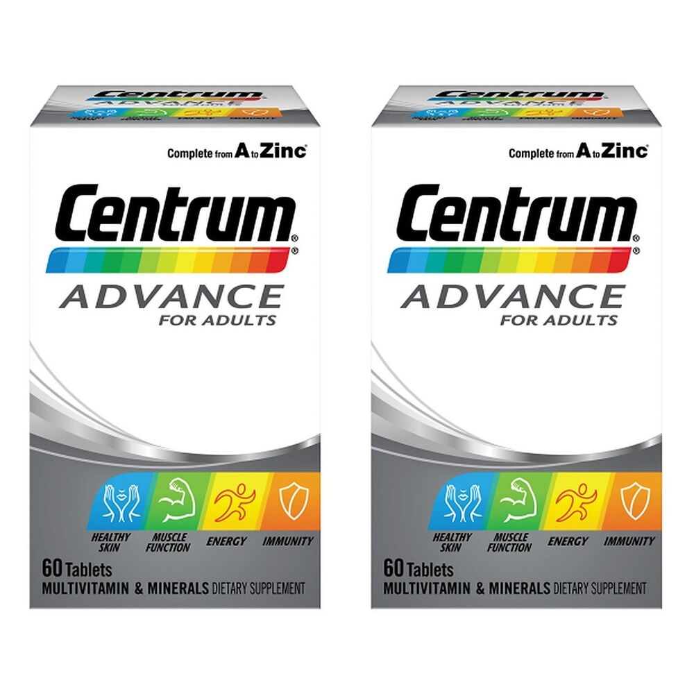 Centrum Advance 60 Tablets Pack of 2