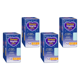 Baby Love Sleepy Nights Pants 8-15 Years (27-58kg) 8 Pack x 4 Bundle of 4