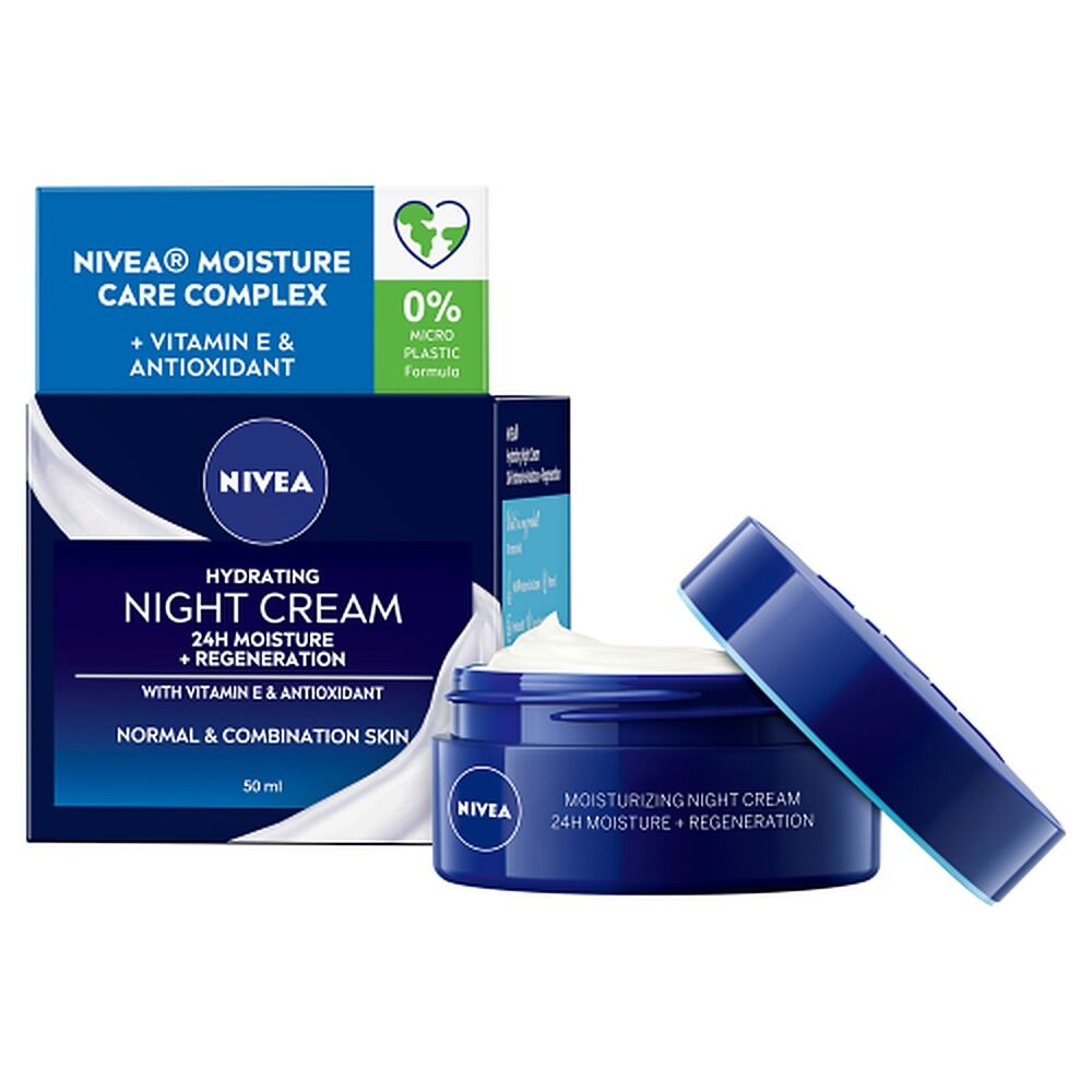 NIVEA Hydrating Night Cream 50mL