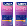 Ostelin Vitamin D3 1000IU Liquid Orange Flavour 50mL Pack of 2