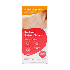 Cica-Care Scar Treatment Silicone Gel Sheet 12cm x 3cm