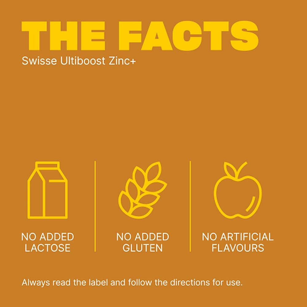 Swisse Ultiboost Zinc+ 60 Tablets
