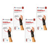 Thermoskin Thermal Adjustable Thumb Brace Black Pack of 4