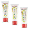 Jack N' Jill Natural Strawberry Fluoride Free Toothpaste 50g Pack of 3