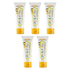 Jack N' Jill Natural Banana Fluoride Free Toothpaste 50g Pack of 5