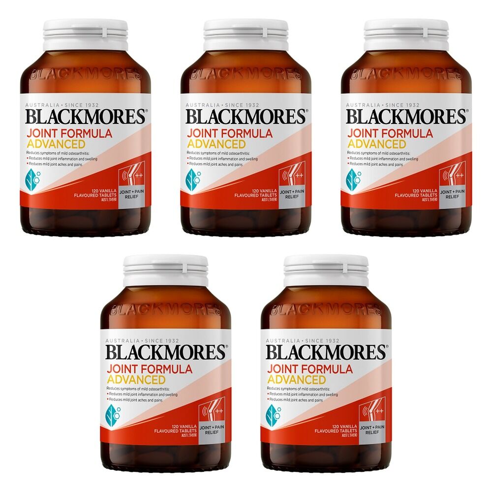 Blackmores Joint Formula Advanced 120 Tablets Pack of 5